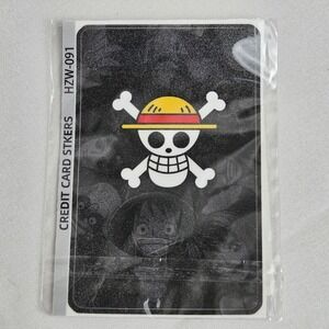 One Piece Anime Credit Card Sticker HZW-091 New